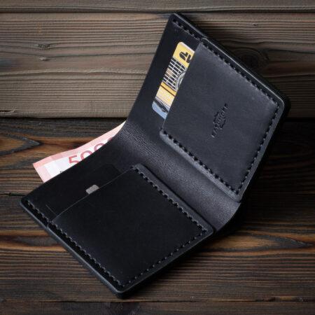 Портмоне из настоящей кожи ручной работы-6