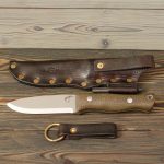 кожаные ножны с латунными заклепками, ручная работа, натуральная кожа, Katunoff