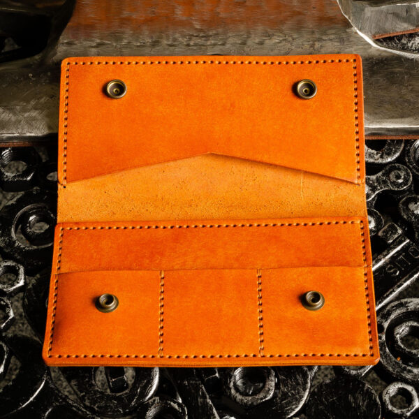 Кожаный кошелек ручной работы Handmade by Katunoff