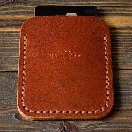 Картхолдер Тройка или пропуск ручная работа катунов-3